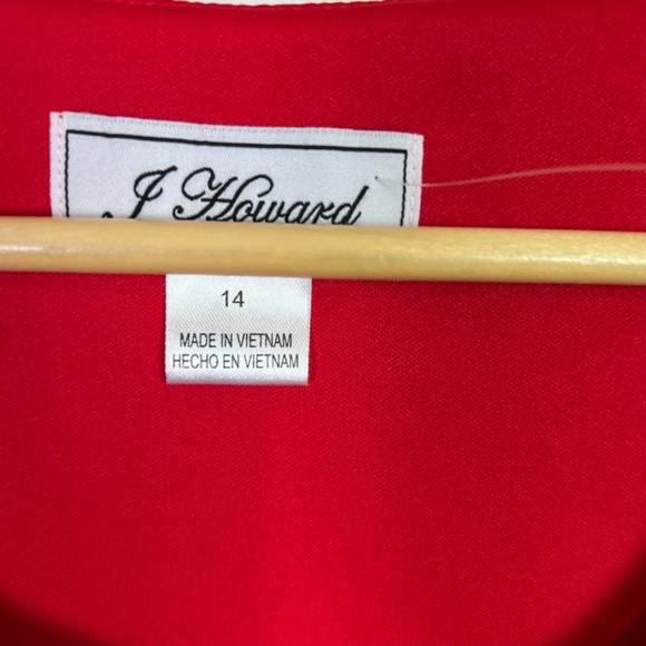 Jessica Howard Red Midi Dress - Picture 6 of 8